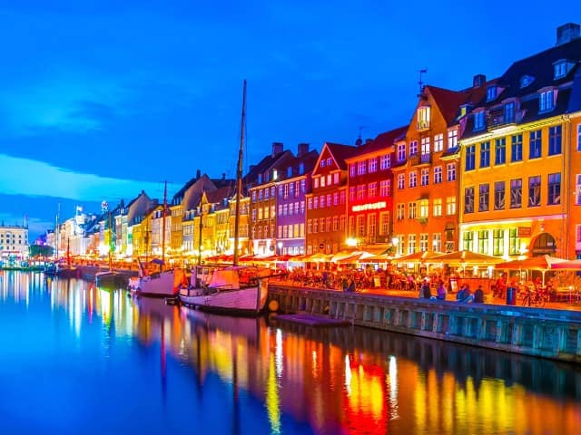 Porto Nyhavn - Copenhagen, Dinamarca.